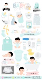 STK095 STICKERS DISEÑO SAMU BABY LOVE